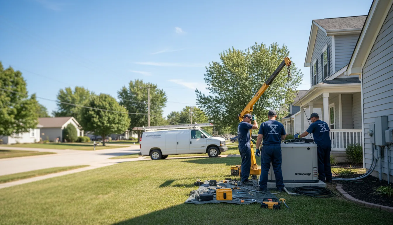 Generator Installation in Matteson, IL near me